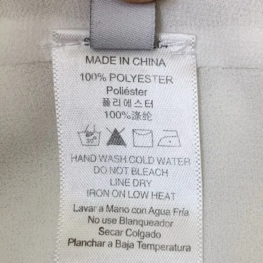 Khloe California White Cold Shoulder Top - Picture 10 of 12